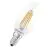 Ledvance Classic LED E14 Kaars Filament Helder 2.5W 470lm - 827 Zeer Warm Wit | Dimbaar - Vervangt 40W