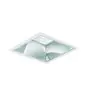 Philips Downlight LED LuxSpace Carré DN572B VLC-E 20.9W 2600lm 80D - 830 Blanc Chaud | 214mm - Aluminium Réflecteur - Dali Dimmable